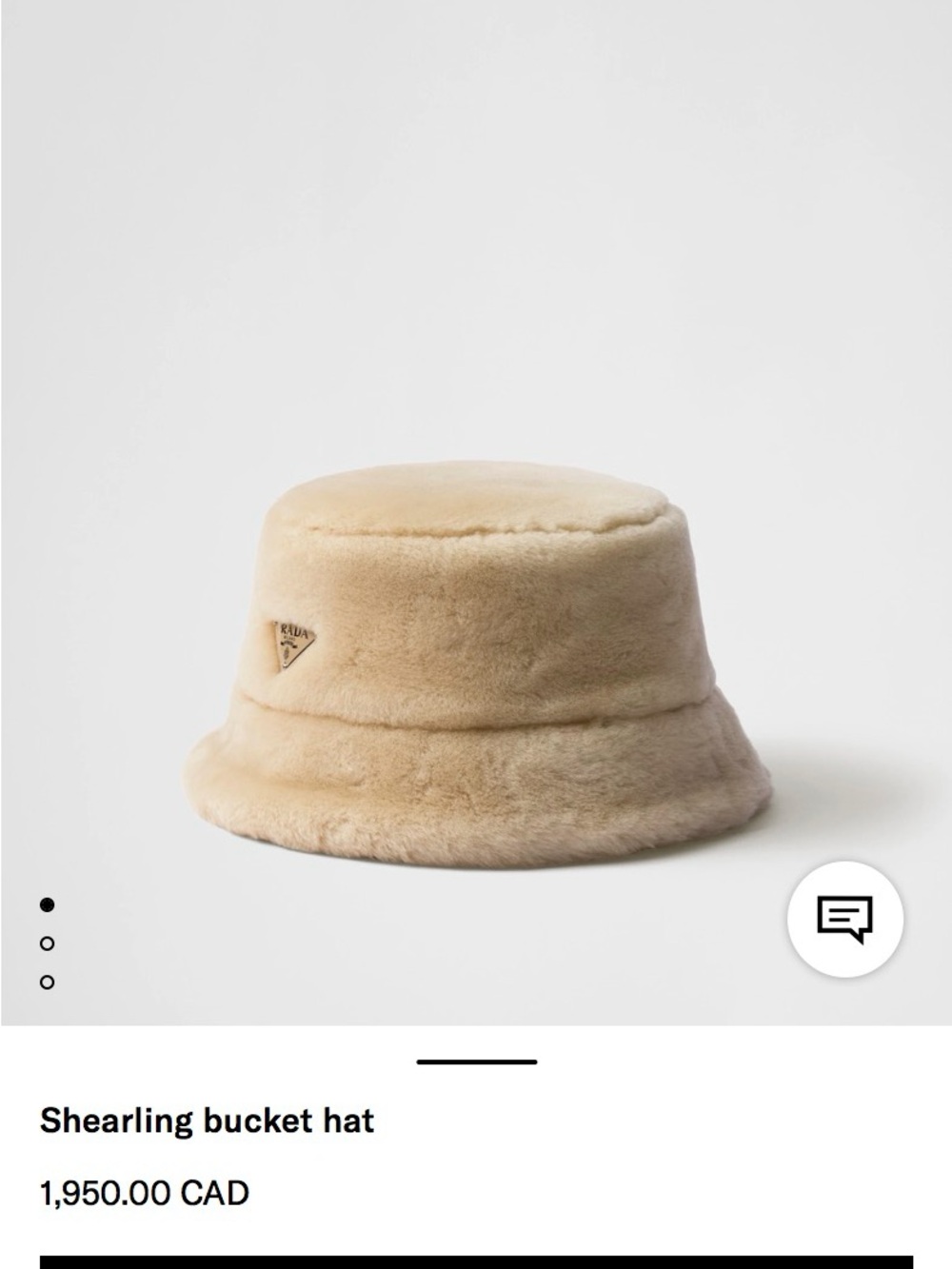 Prada Bucket Hat